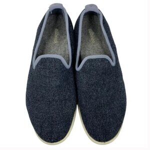 Allbirds Navy Blue Slip On Wool Comfort Loungers